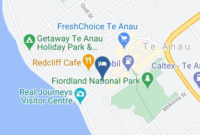 Distinction Luxmore Hotel Te Anau Map