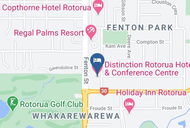 Rotorua - Distinction Rotorua Hotel & Conference Centre Maps