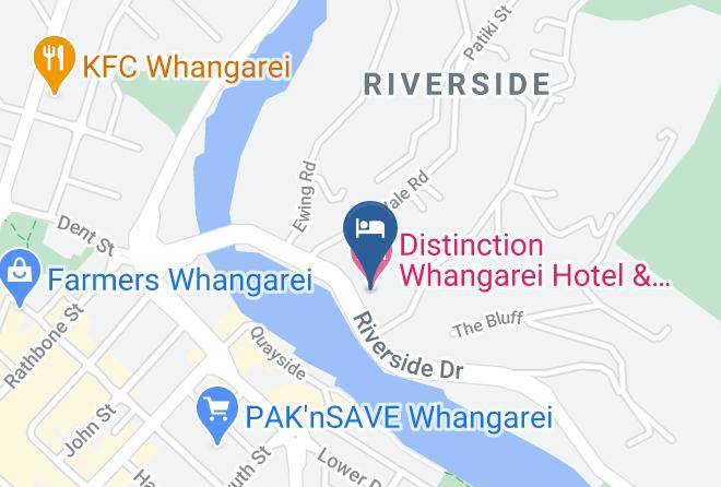 Whangarei - Distinction Whangarei Hotel & Conference Centre Maps