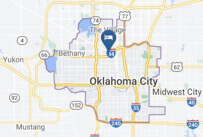 Oklahoma - District Hotel Okc Maps