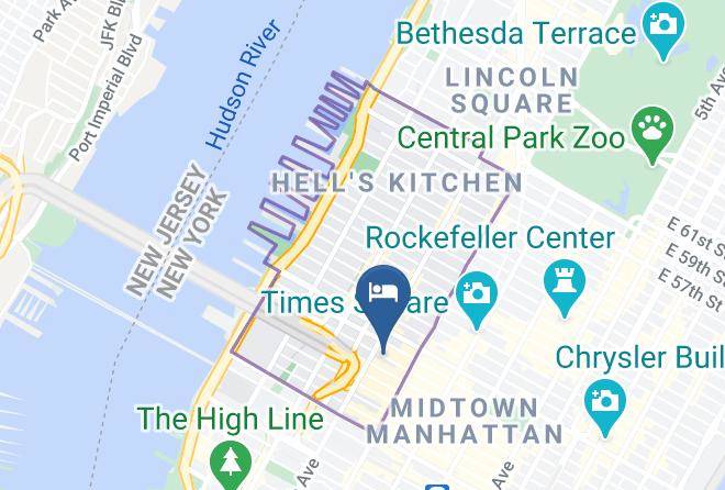 New York - Distrikt Hotel New York City Tapestry Collection By Hilton Maps
