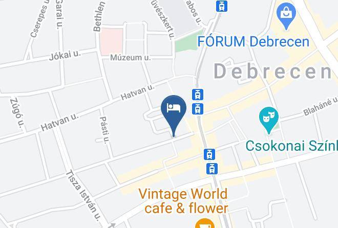 Debrecen - Ditta Panzio Maps