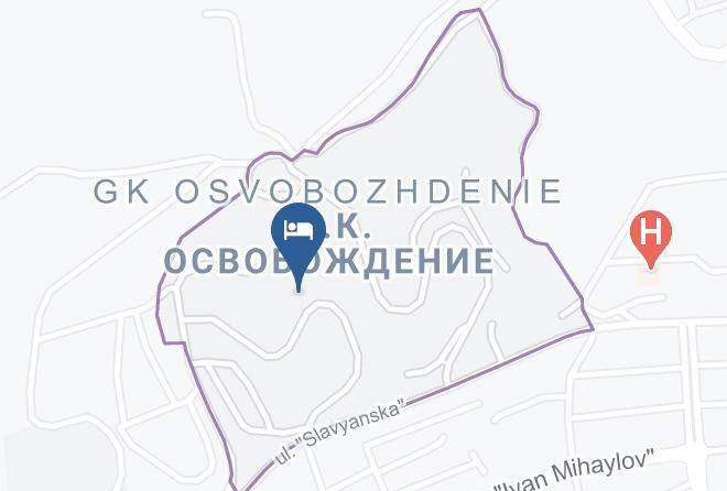 Blagoevgrad Zhk Osvobozhdenie - Diva Hotel Maps