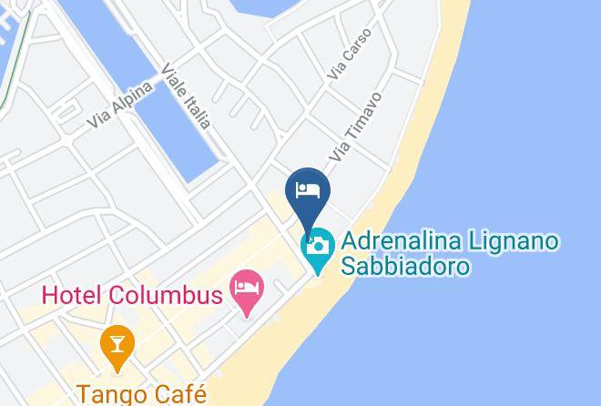 Udine - Diva Hotel Lignano Adults'only Maps