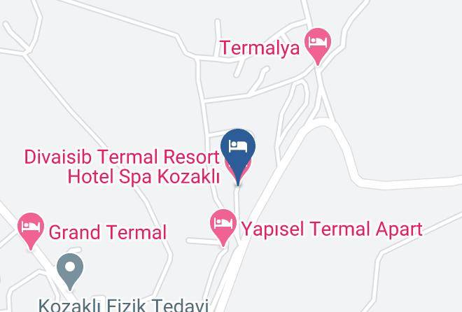 Kozakli - Divaisib Termal Resort Hotel Spa Kozakli Maps