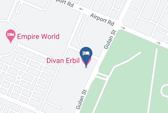 Erbil - Divan Erbil Hotel Maps