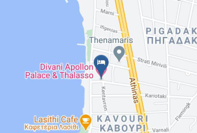 East Attica - Divani Apollon Palace & Thalasso Maps