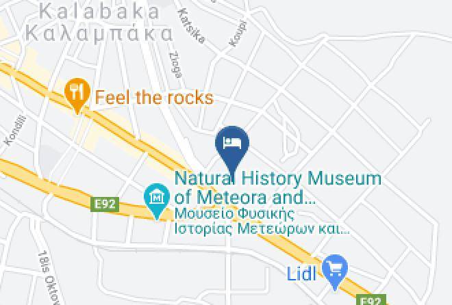 Trikala - Divani Meteora Hotel Maps