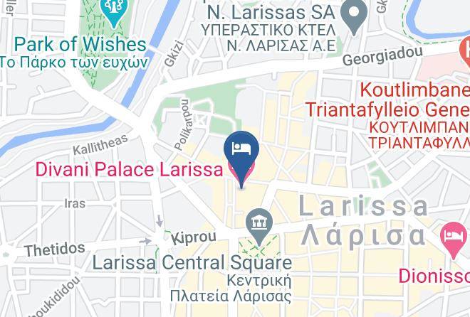 Larisa - Divani Palace Larissa Maps