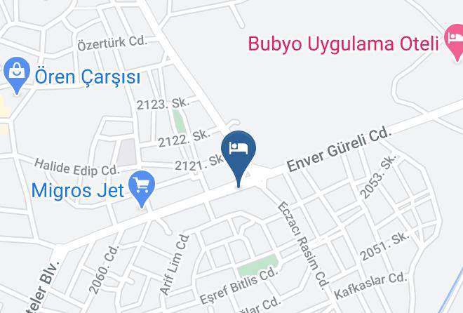 Burhaniye - Divas Butik Otel Maps