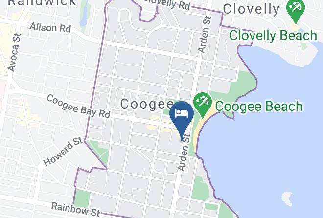 Randwick - Dive Hotel Maps