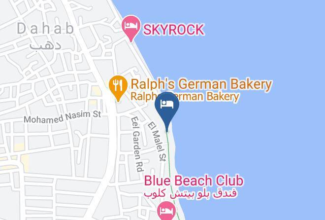 Dahab - Diamond Dahab Hotel Maps