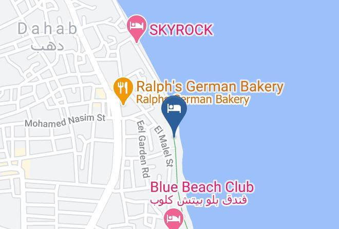Dahab - Dive Urge Dive Centre Maps