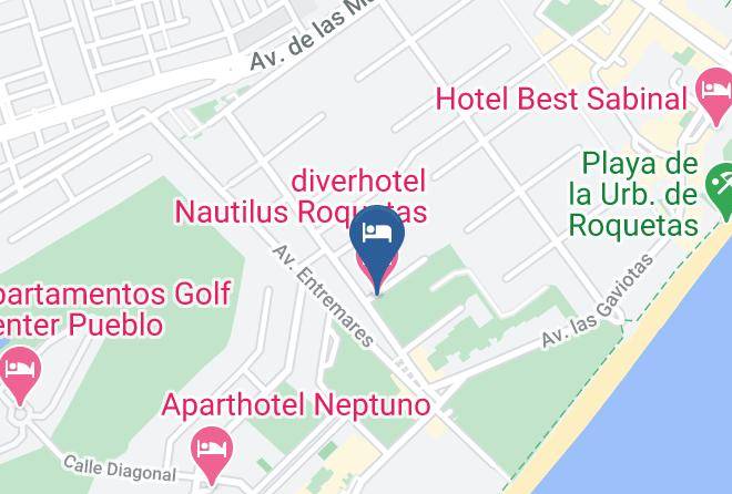 Almeria - Diverhotel Nautilus Roquetas Maps