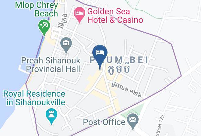 Preah Sihaknuk Town - Divers Inc Maps