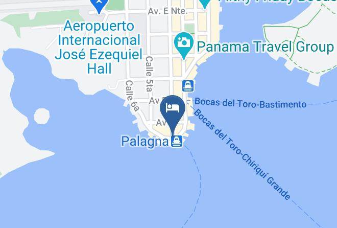 Bocas Del Toro - Divers Paradise Boutique Hotel Maps