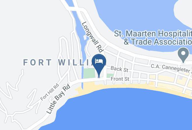 Saint Martin - Divi Little Bay Beach Resort Maps