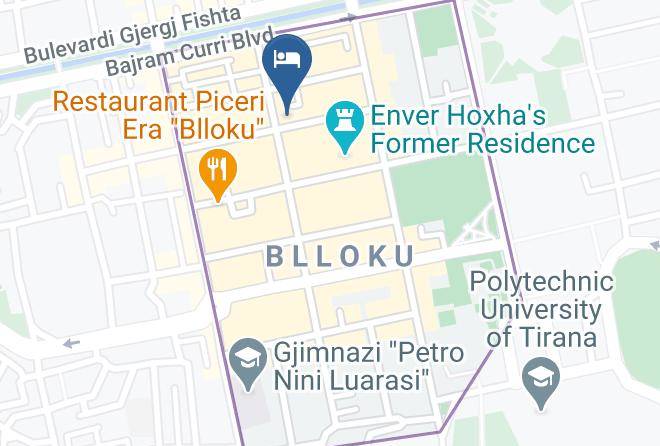 Tirana - Divina Boutique Hotel Restaurant & Patisserie Maps