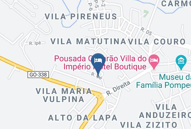 Pirenopolis - Divina Pousada Maps