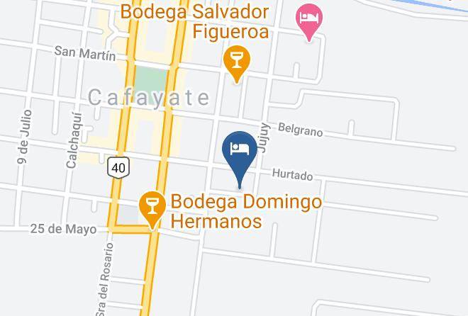 Cafayate - Divina Presencia Maps