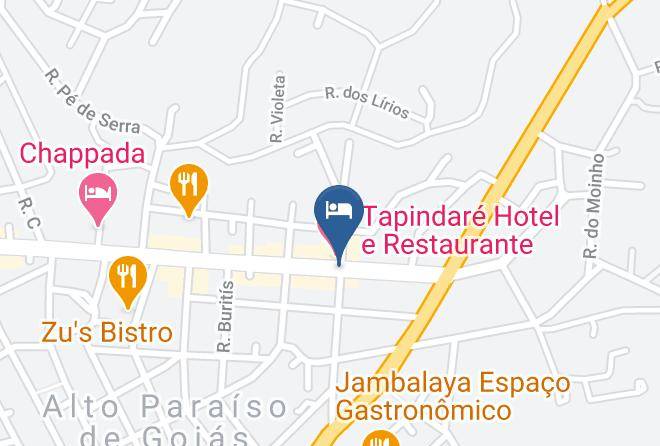 Alto Paraiso De Goias - Divindades Maps