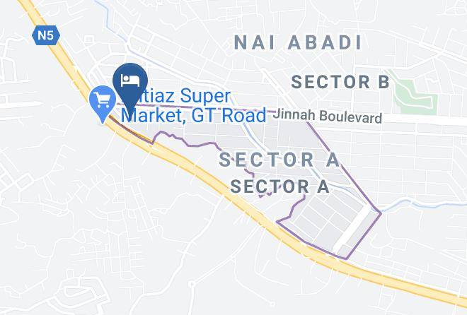 Islamabad - Divine Hotel Dha Maps