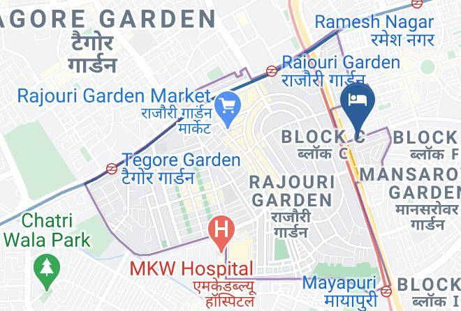 New Delhi - Divine Inn Delhi Maps