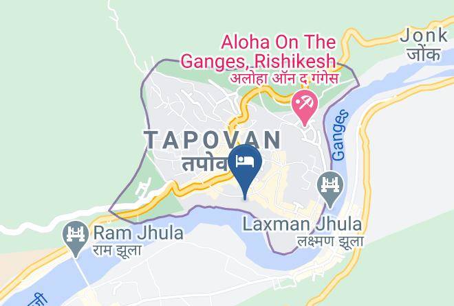 Rishikesh - Divine Resort Hotel In Rishikesh Maps