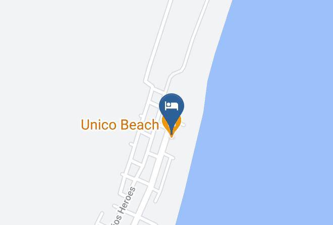 Puerto Morelos - Diving Lodge Downtown Maps