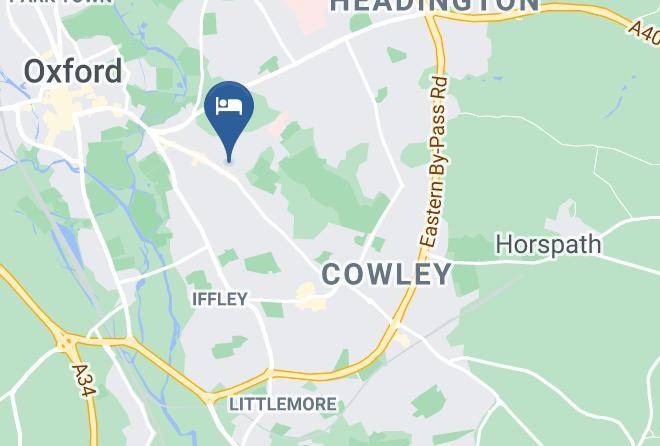 Oxon - Divinity Road B&b Maps