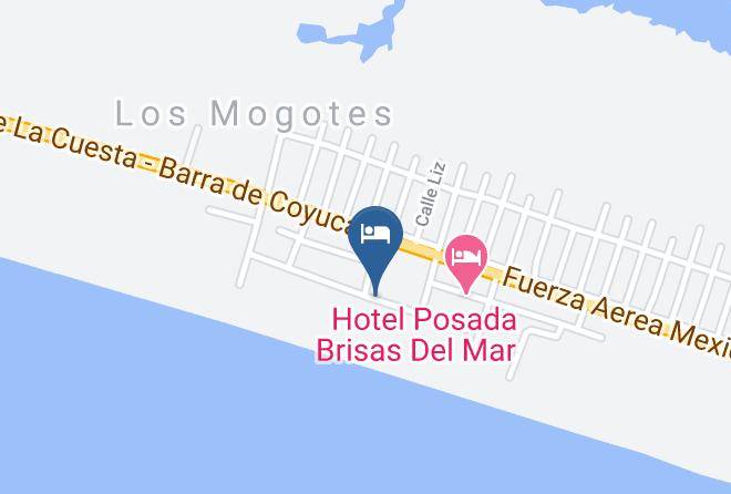 Coyuca De Benitez - Divisadero Al Mar Maps