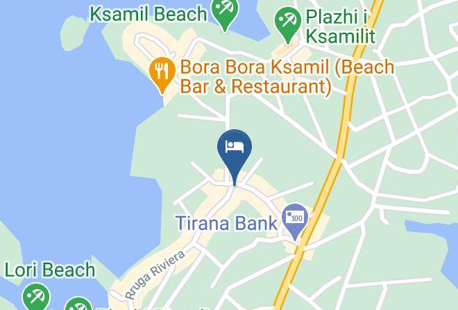 Saranda - Divo Palace Hotel Maps
