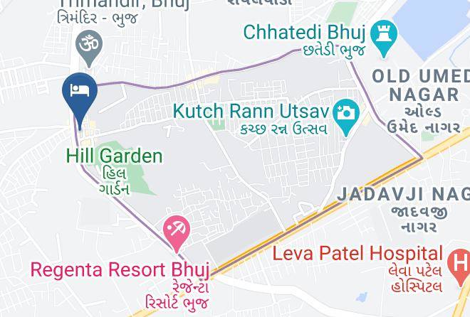 Bhuj - Divya Jyot Residency Maps