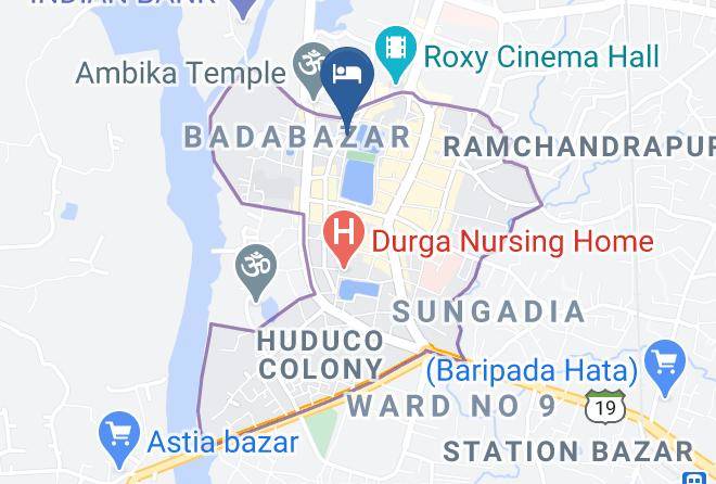 Baripada - Divya Palace Maps