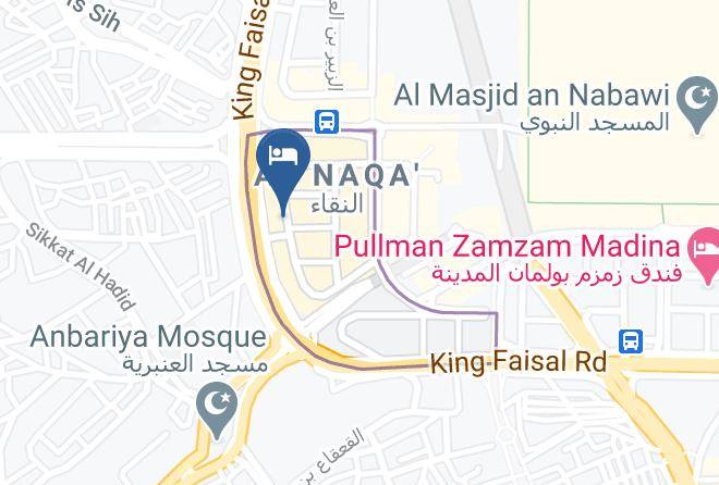 Medina - Diwan Marmara Hotel Maps