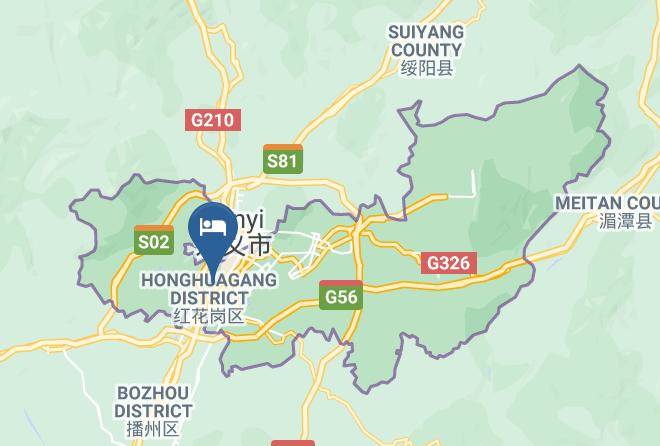 Zunyi - Dixing Hotel Maps