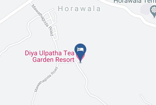 Colombo - Diya Ulpatha Tea Garden Resort Maps