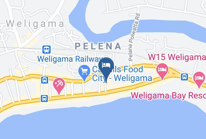 Galle - Dulnetha Homestay & Restaurant Maps
