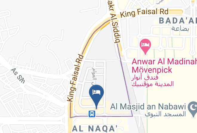 Medina - Diyar Alsalam Hotel Maps