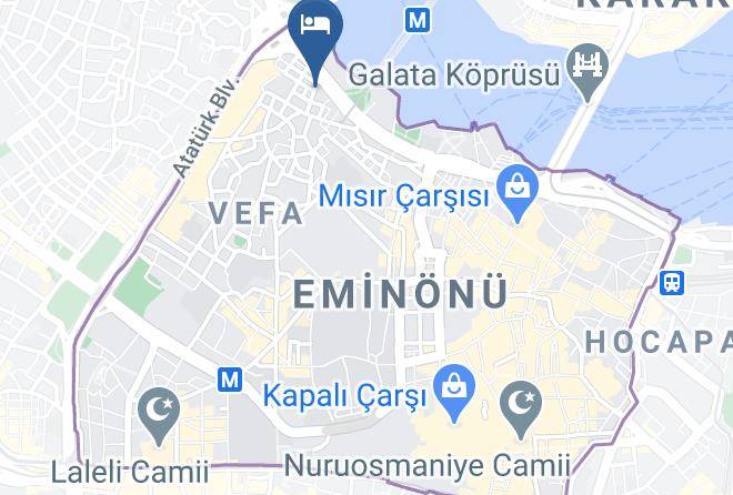 Fatih - Diyar Otel Maps