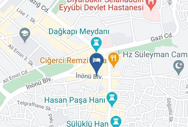 Sur - Hotel Derya Maps