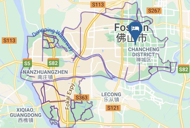 Foshan - Diyuan Hotel Maps