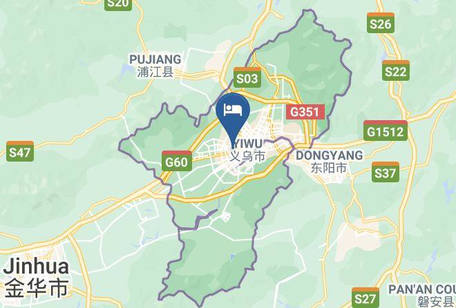 Jinhua - Diyuan Hotel Maps