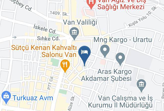 Ipekyolu - Diyvan Otel Maps
