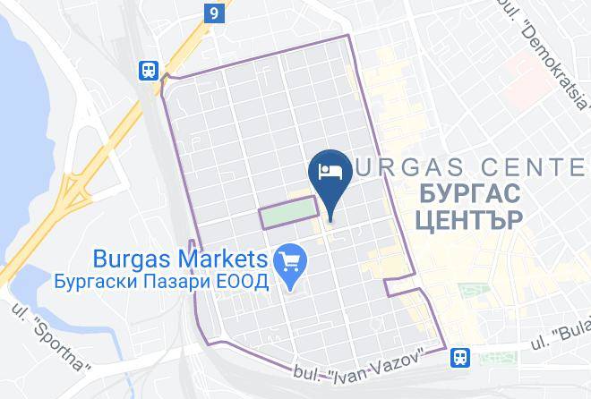 Burgas Zhk Vazrazhdane - Dizz Vacation Estate Maps