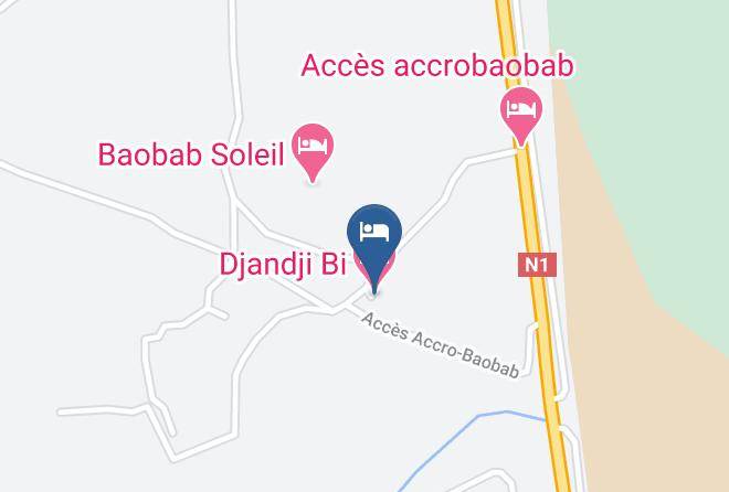 Mbour - Djandji Bi Maps
