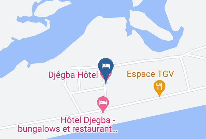 Ouidah - Djegba Hotel Maps