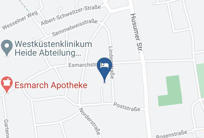 Dithmarschen - Djh Jugendherberge Heide Maps