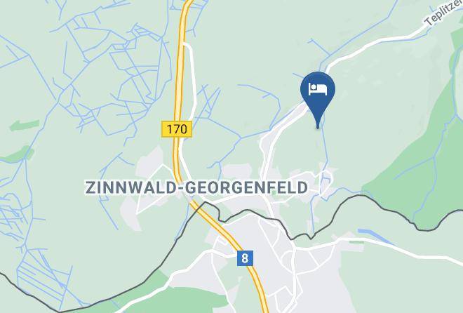 Sachsische Schweiz Osterzgebirge - Djh Jugendherberge Altenberg Zinnwald Jagerhutte Maps