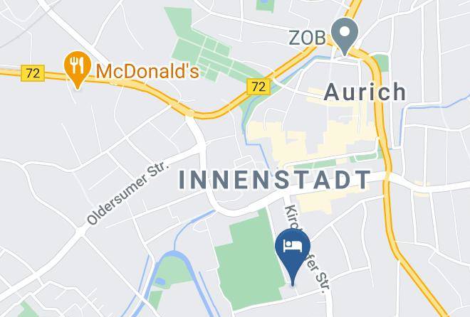 Aurich - Djh Jugendherberge Aurich Maps